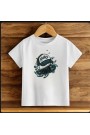 Çoçuk  Oversize UNİSEX Baskili T-shirt